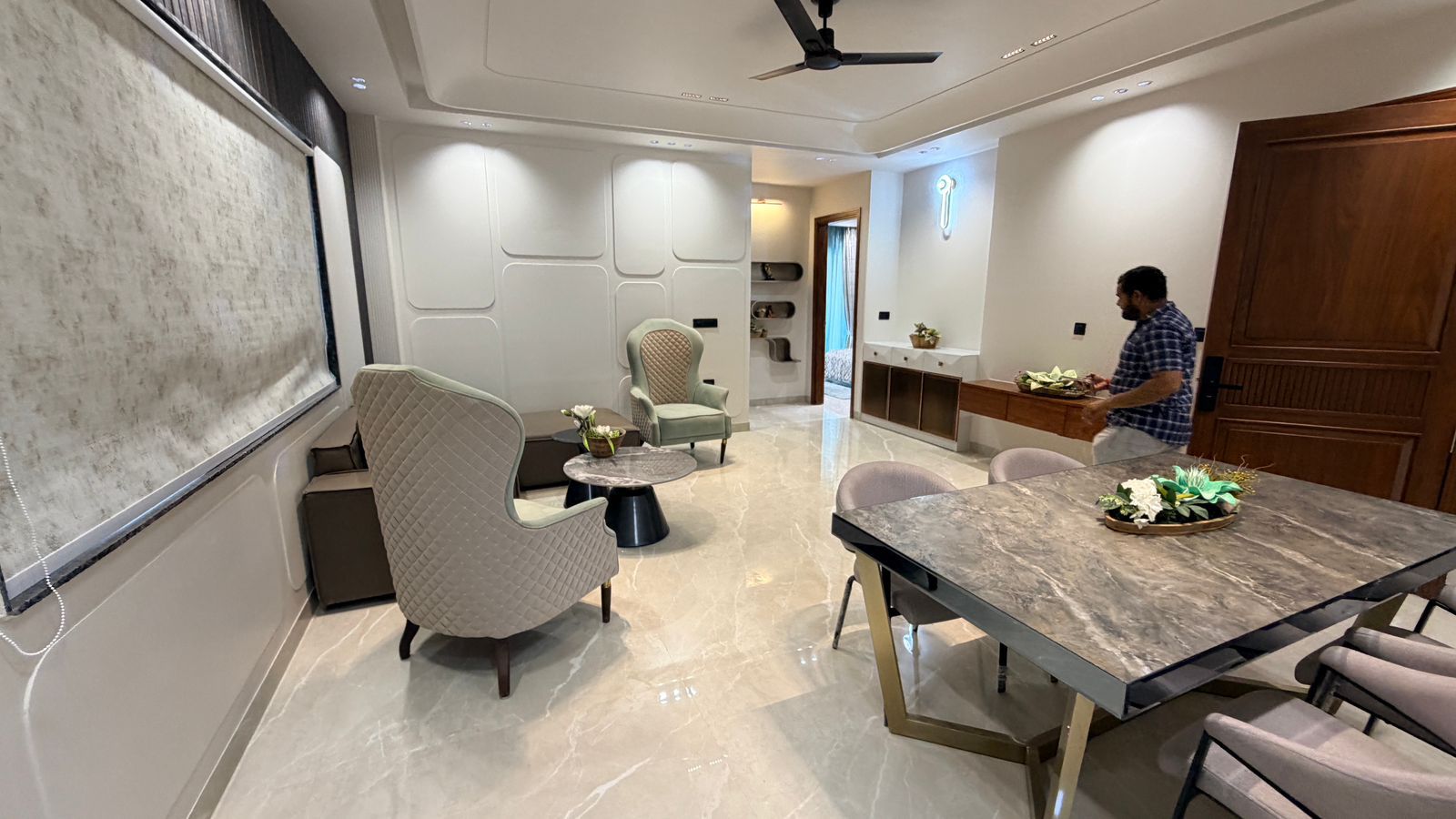 Cadlem project — living and dining area